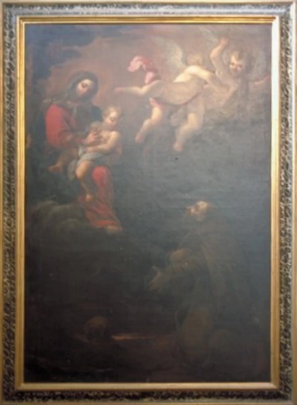 Madonna con Gesù Bambino e San Francesco - Parma